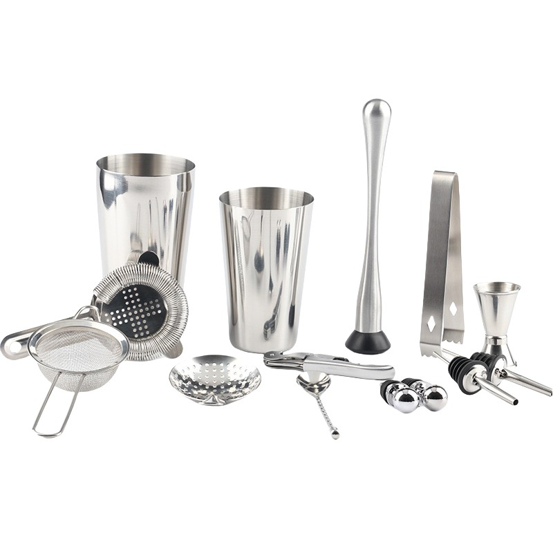 14 pcs Set Cocktail Shaker Kit