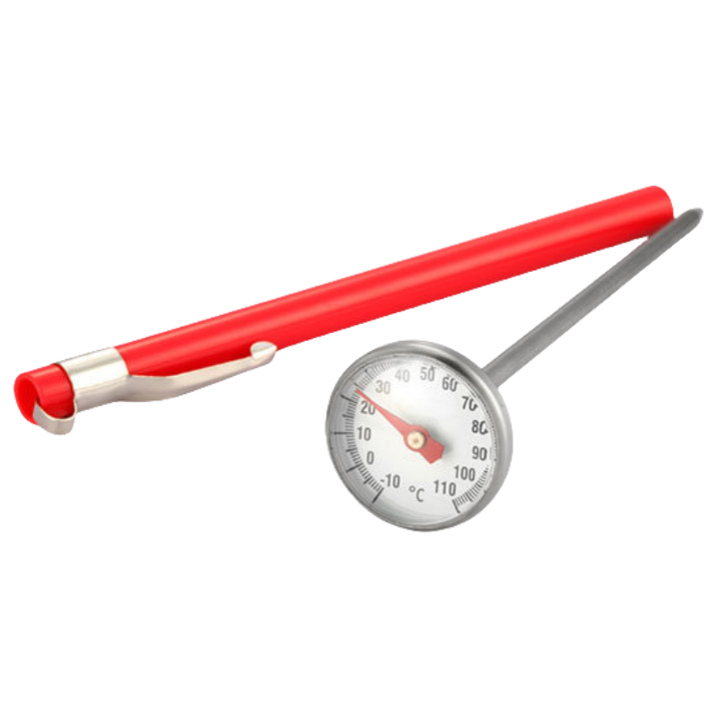 Red Food Meat Instant Read Thermometer