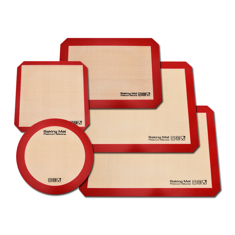 Custom Made Rectangular Silicone Baking Mat, Non-Stick Reusable Oven Bake Ware