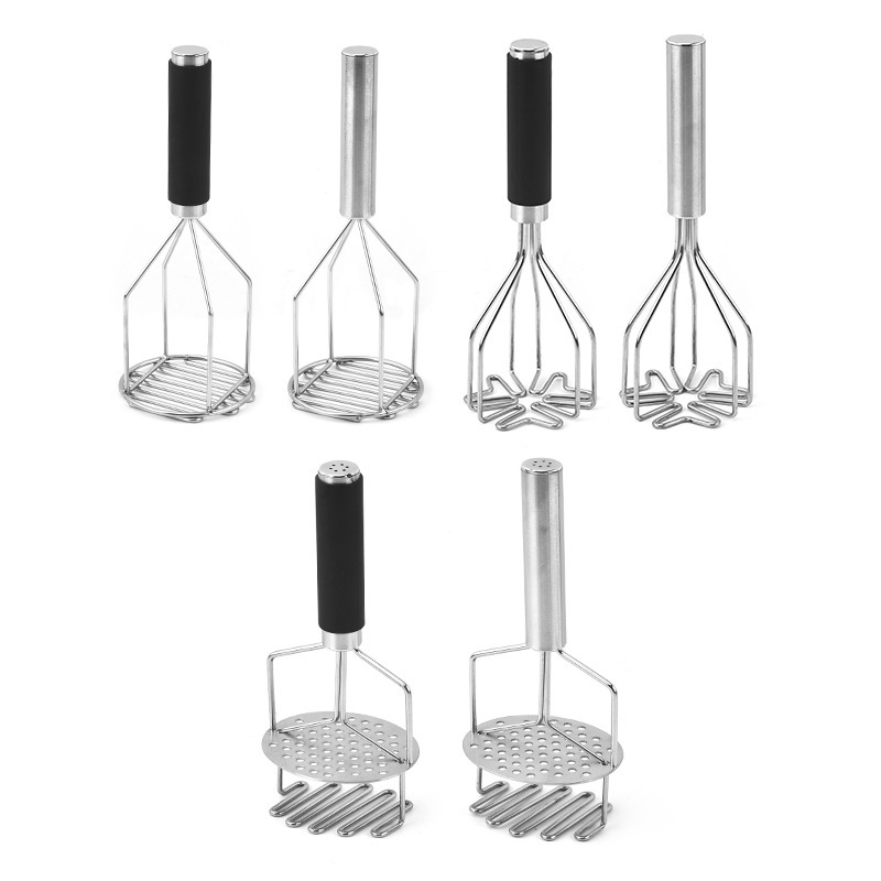 Handle Potato Masher Stainless Steel Heavy Potato Ricer