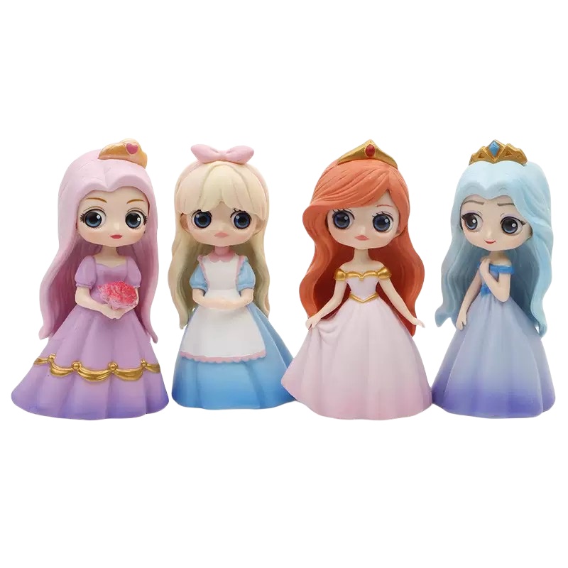 Plastic Cake Topper Disney Princess Elsa Snow White Mickey Mouse