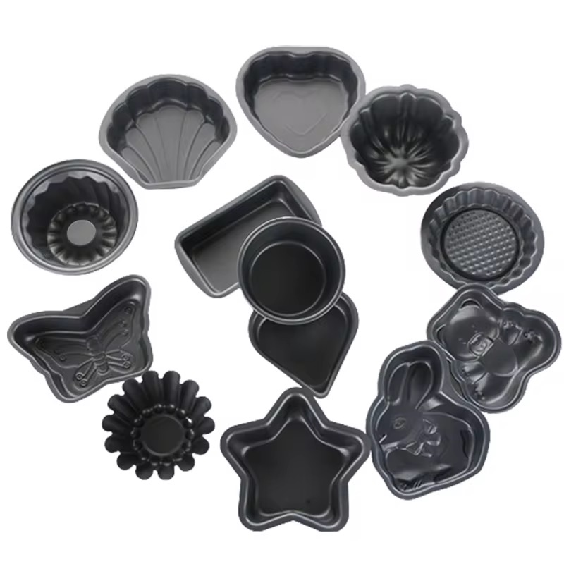 Carbon Steel Nonstick Mini Cake Pan Animal Shapes
