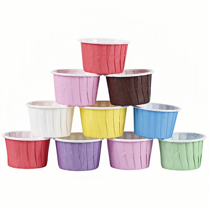 Round Cake Cup Liner Muffin Cup Laminated Paper