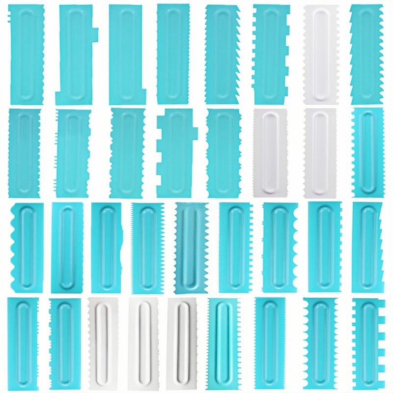 Plastic Cake Scraper Cake Cream Smoother Leveler Scraper